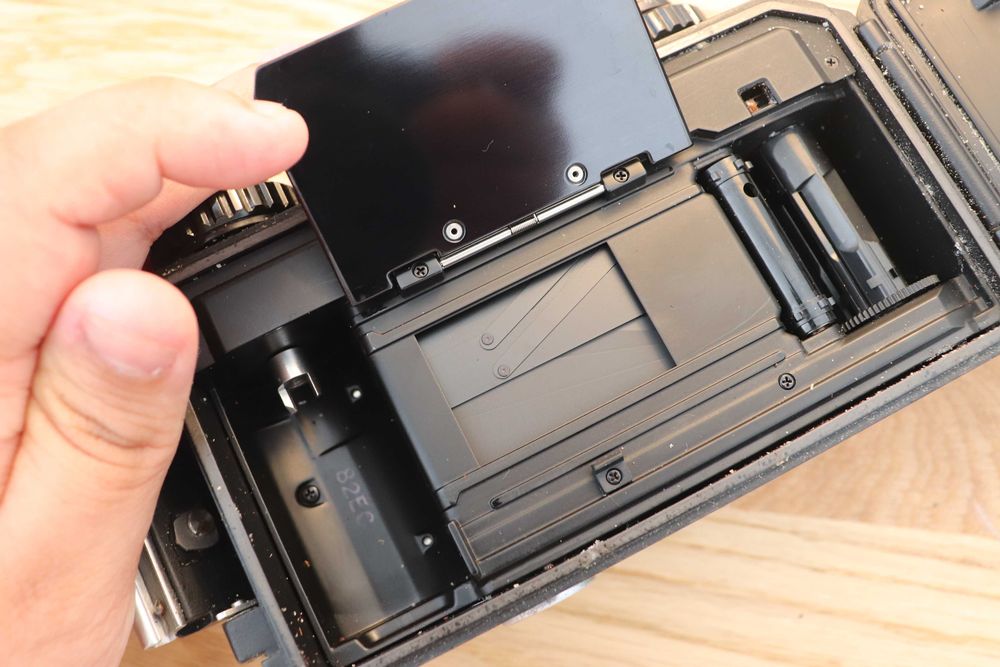 Nikonos IV-A para retirada de peças ou reparação