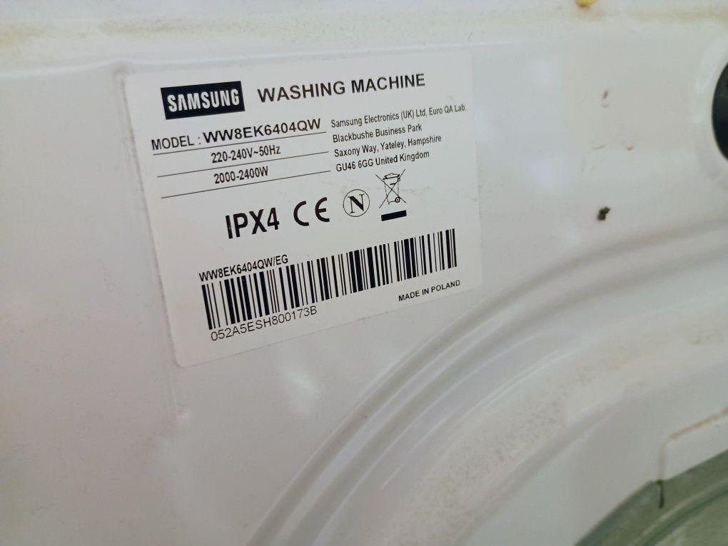 Samsung Addwasch części drzwiczki programator