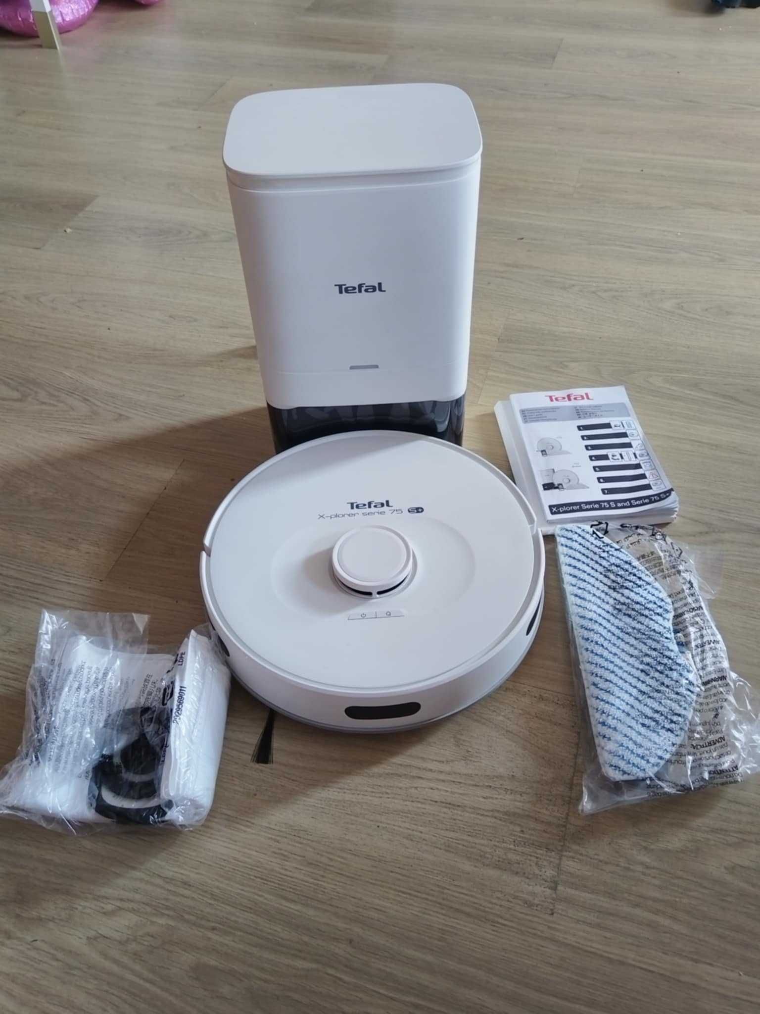 +Ubezpieczenie do 2028 roku. Robot sprzątający Tefal X-plorer S75 S+