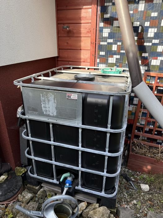 Zbiornik mauzer 1000l z kranikiem