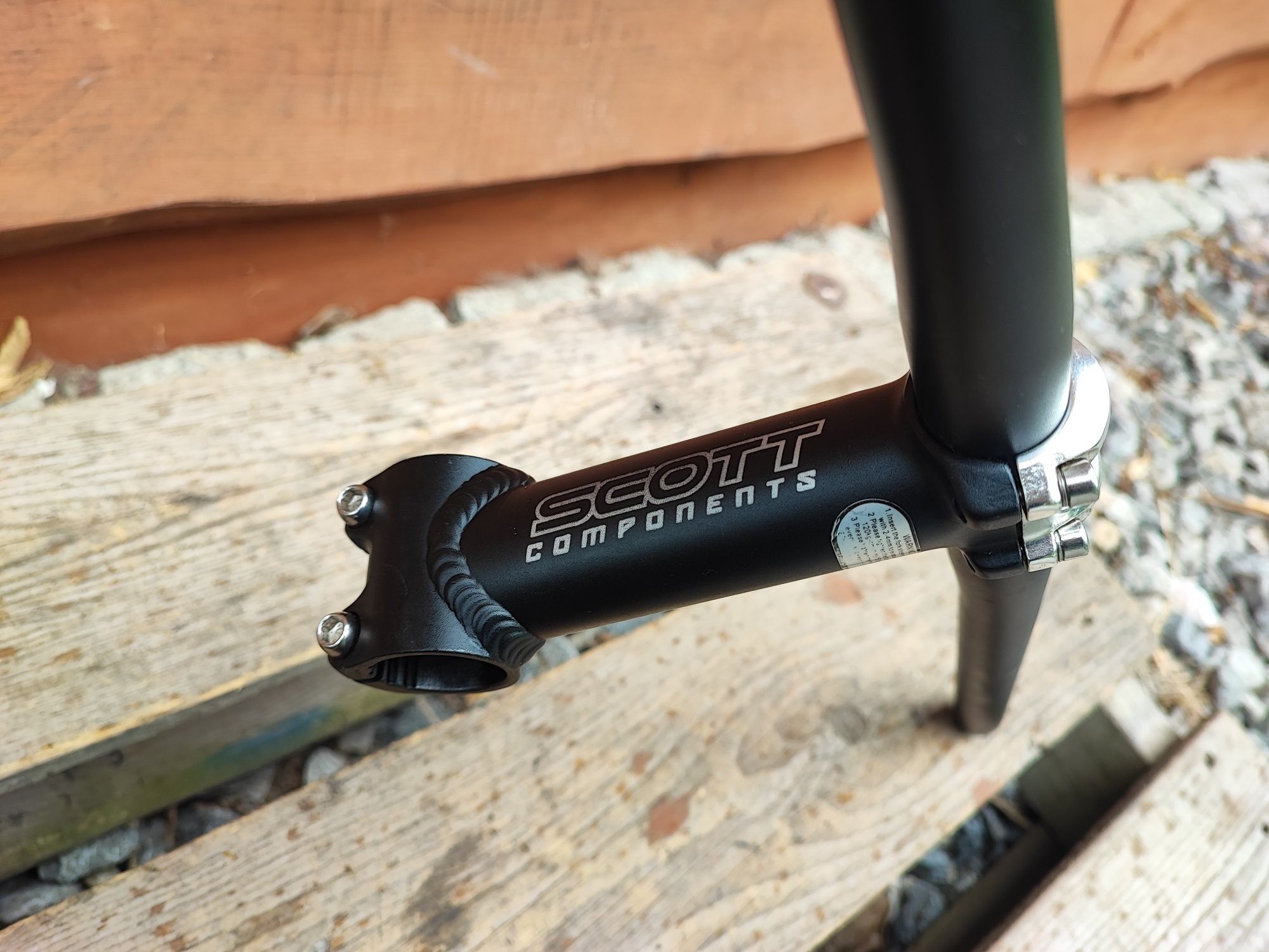 Kierownica i mostek Scott Componets alu Retro MTB