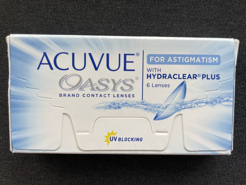 Контактні лінзи Acuvue Oasys for Astigmatism