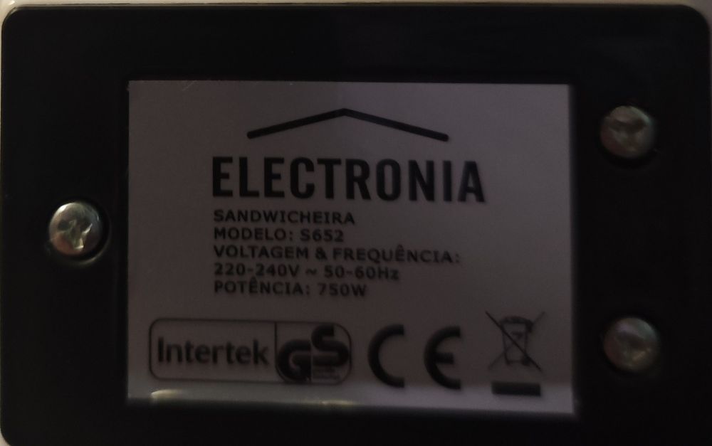 Tostadeira da marca eletronic