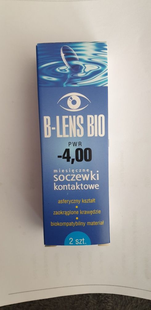 B-lens bio Soczewki miesięczne, moc: -4,00