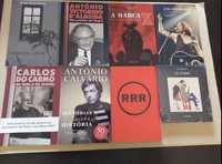 Livros de músicos: A.M.Ribeiro(UHF) Carlos do Carmo Xutos J.Aguardela+