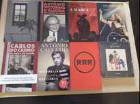 Livros de músicos: A.M.Ribeiro(UHF) Carlos do Carmo Xutos J.Aguardela+