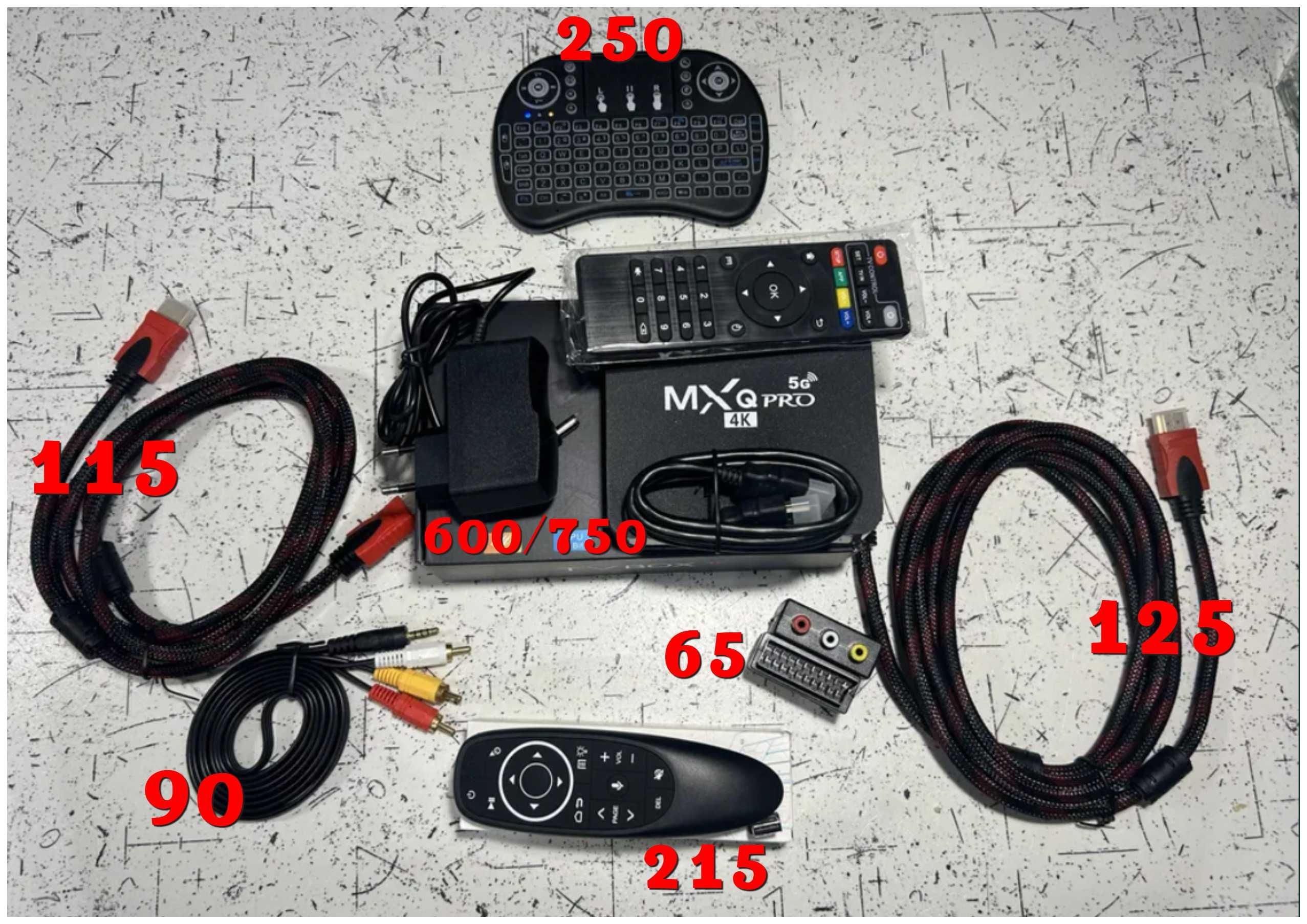 Смарт приставка 4/64G SmartTV Box(есть услуга настройки)1227КАНАЛОВ A7