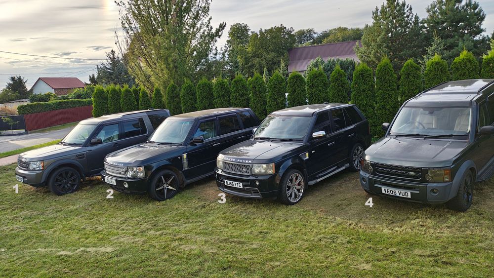 4 x LAND ROVER Range Rover Discovery Vogue 4.4 V8 LPG