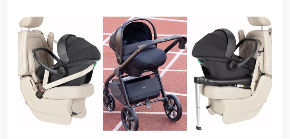 Аатолюлька для новогароджених з платіормою isofix