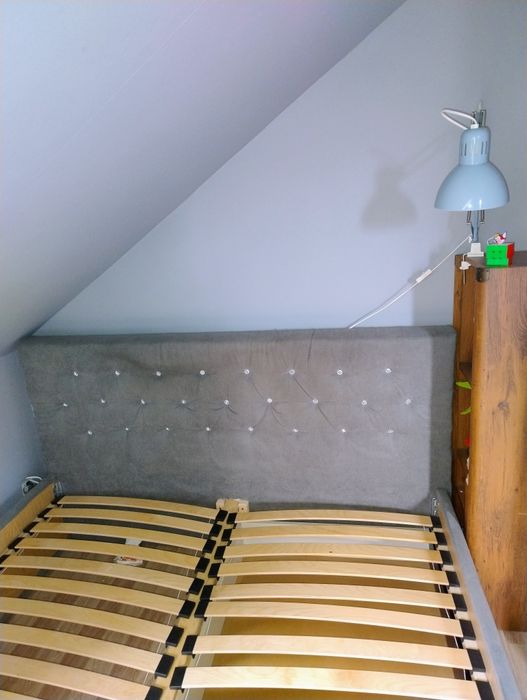 Łóżko ze stelażem szer. 160 długość 200
