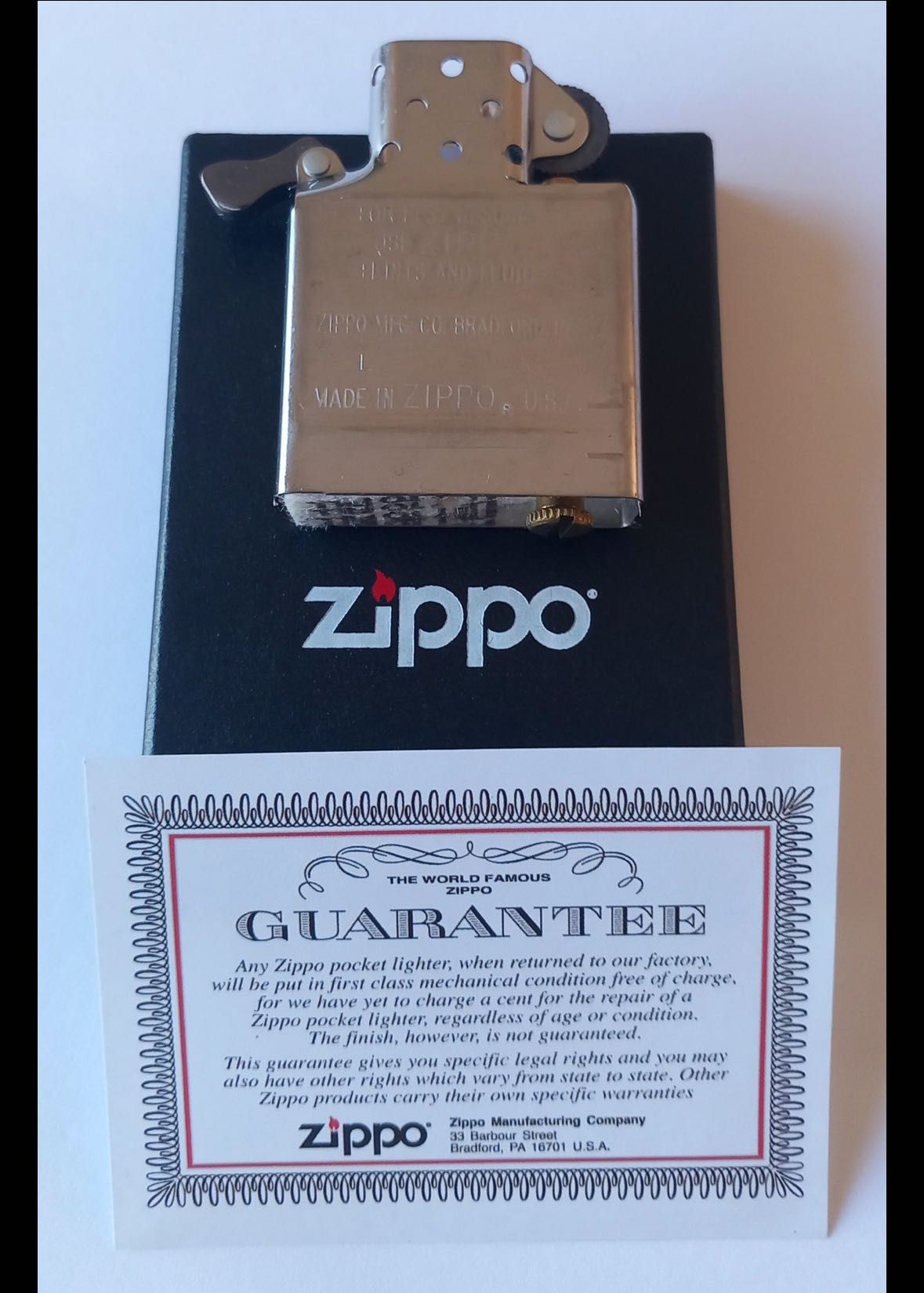 Limitowana zapalniczka Zippo AA789 – Kolekcjonerska edycja.