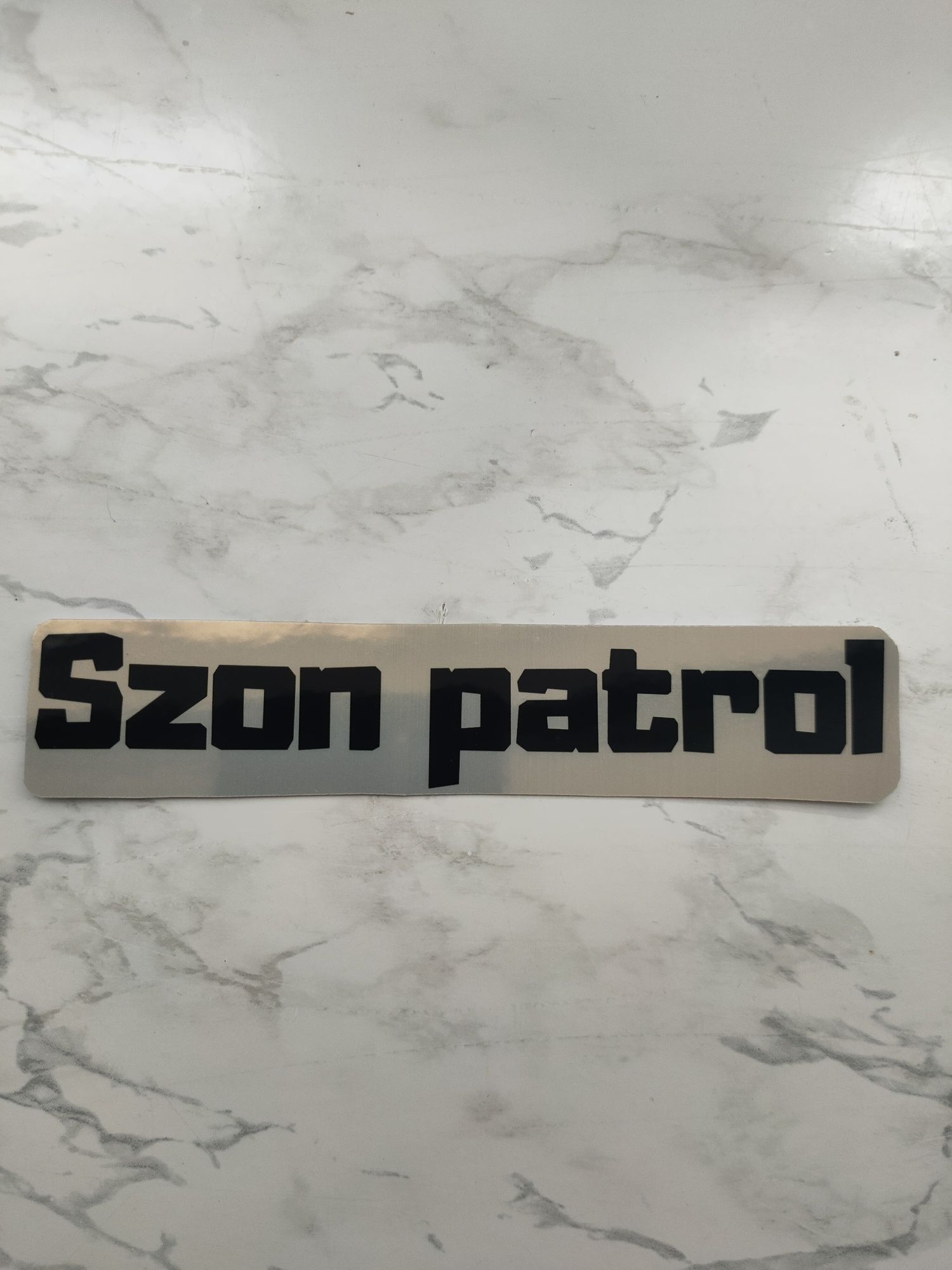 Naklejka sxon patrol i przyp€rdl