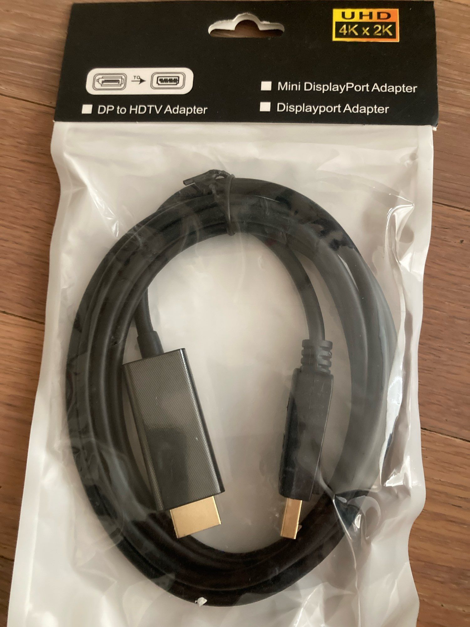 Кабель DisplayPort -  HDMI 1,8 м DP - DP шнур