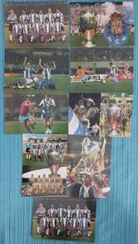 Coleção Completa de Postais - FC Porto Campeão Europeu 1987