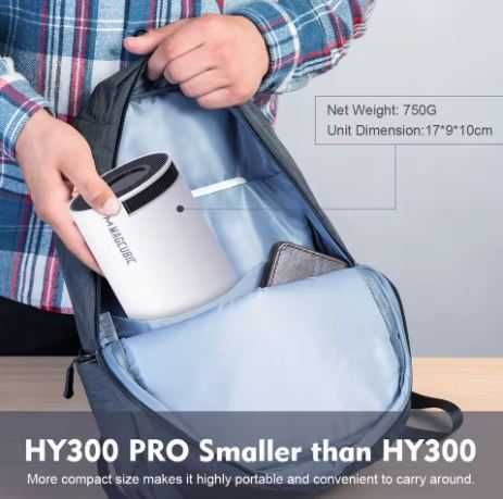 Projektor MAGCUBIC HY300 PRO 4K Android 11 Dual Wifi6