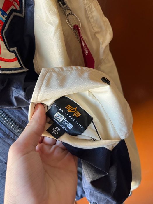 Alpha industries x new era yankes бомбер альфа ма-1