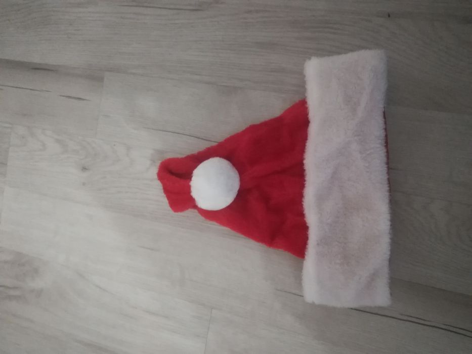 Czapka świętego mikołaja. Nowa.