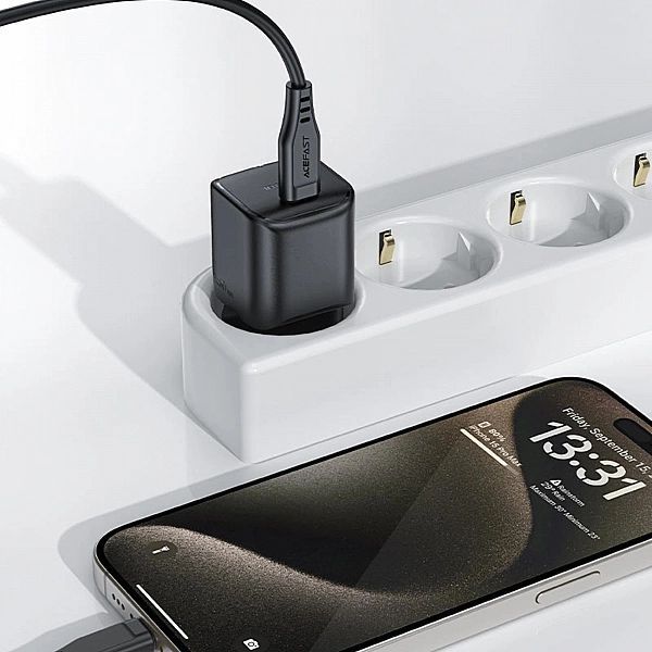 Ładowarka sieciowa Acefast A73 Mini Pd 20w GaN Usb-c - czarna