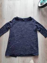Sweterek bluzka w rozcięciem na plecach rozmiar XL