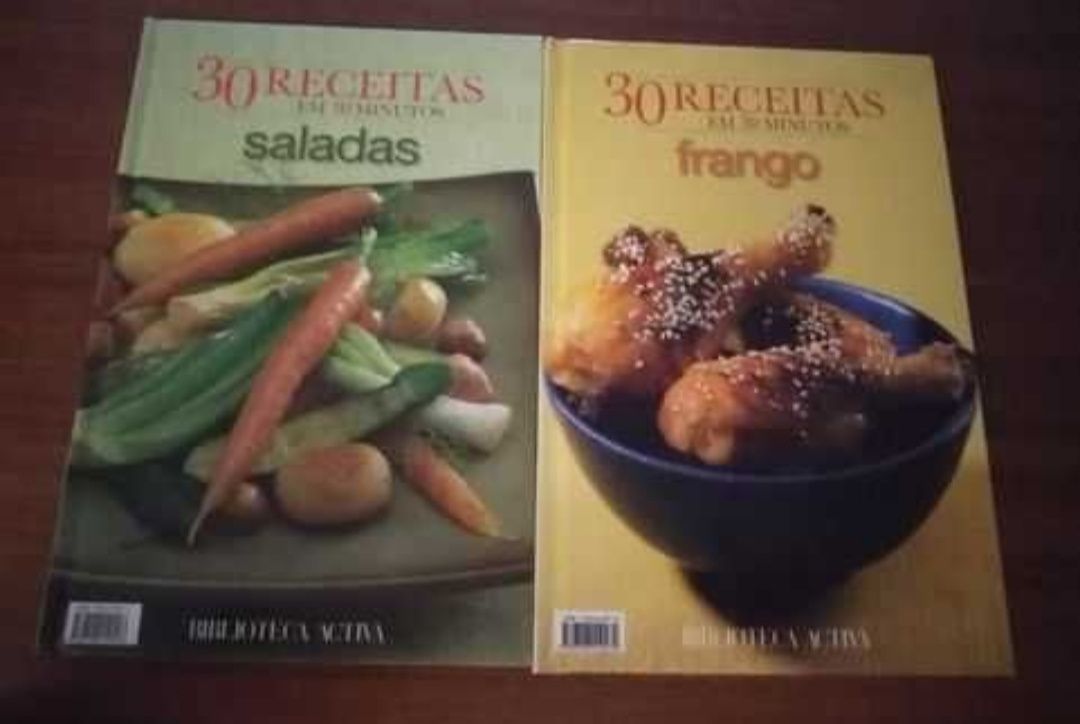 Livros culinária NOVOS