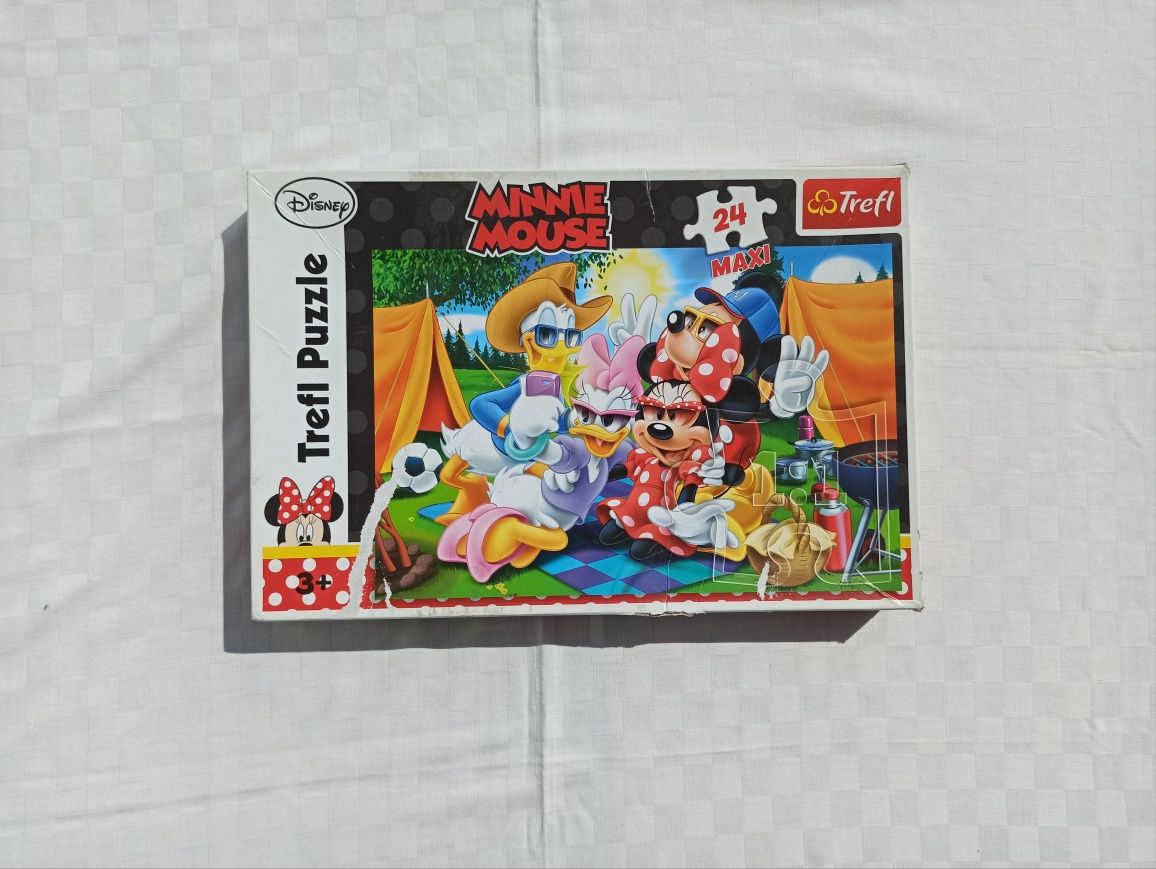 Puzzle maxi 24 Minnie Mouse Myszka  Disney Trefl 3+