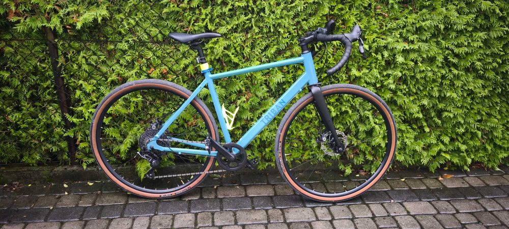 Rower Triban Gravel 120 rozmiar M Damski/Męski koła 28" (700C)