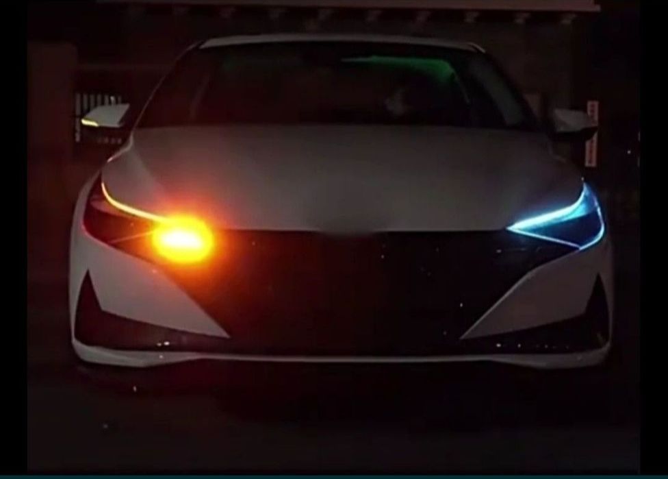 Leds DRL Luz diurna LED com pisca sequencial
