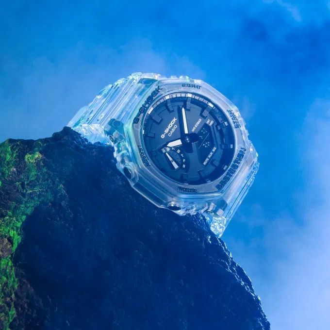 Часы Casio G-SHOCK GA-2100SKE-7A ! Оригинал!Фирменная гарантия 2 года!