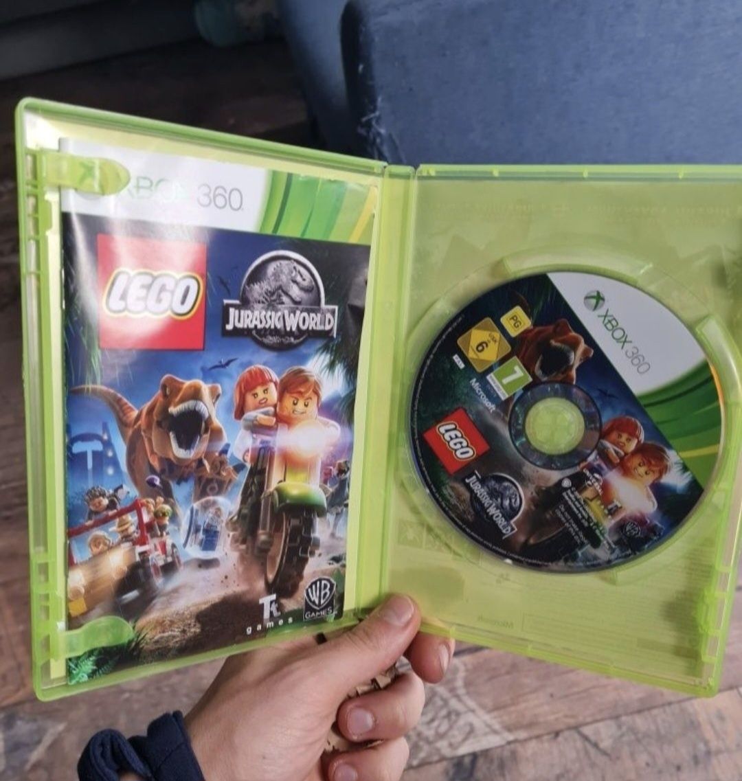 Lego Jurassic World xbox 360 po polsku park jurajski x360 pl