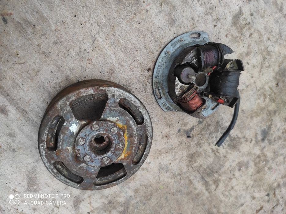 Zapłon iskrownik Magneto Romet Komar sztywniak z 1961r oryginał 15.238