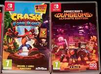 4 gier na Nintendo Switch.Super okazja – taniej niż osobno! + Etui