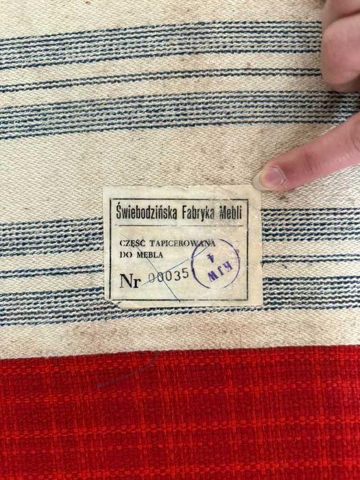 Fotele rozkładane PRL w stanie dobrym/bardzo dobrym