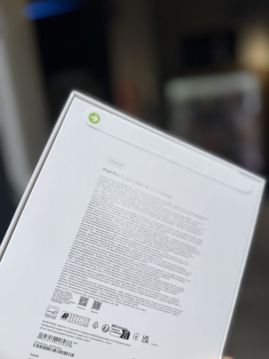 New iPad Pro 11 M4 256Gb. Wifi + lte (space)