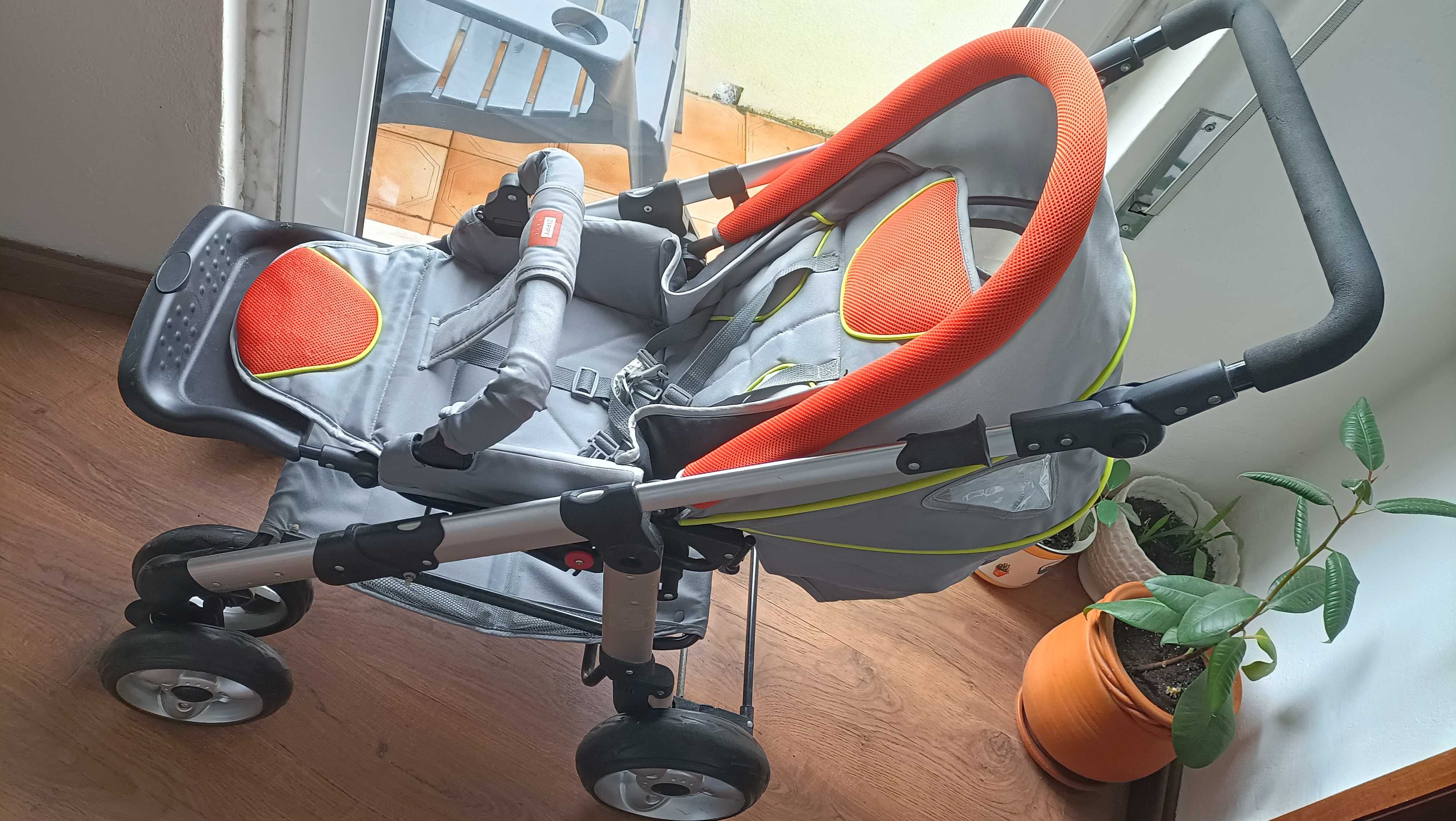 Carrinho de Bébé Zippy + Ovo + Alcofa