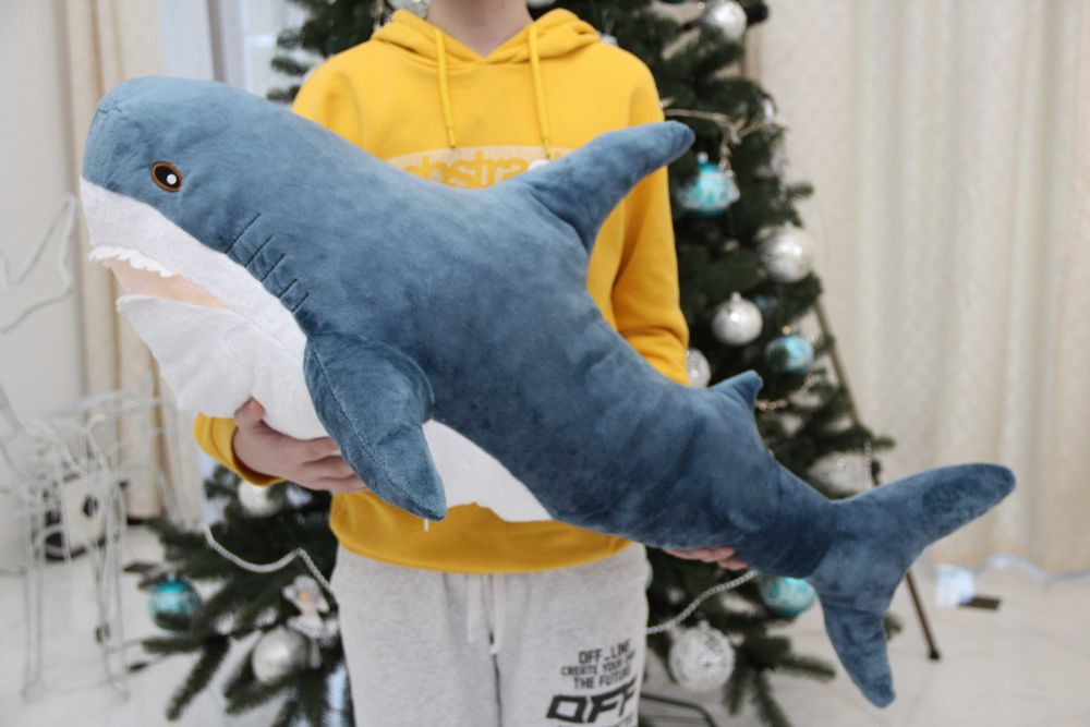 Акула - мягкая плюшевая игрушка (100 см)