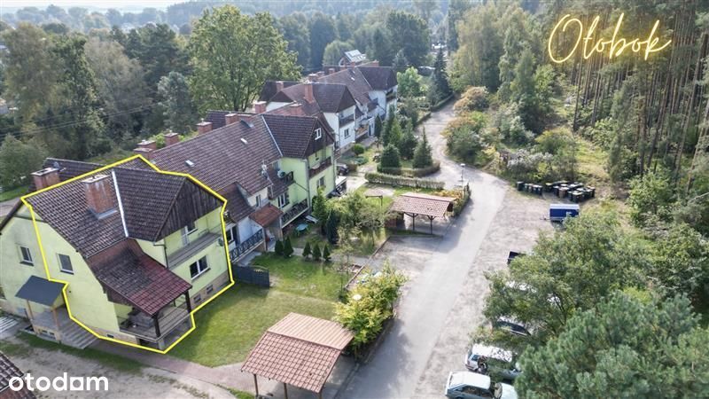 3-poziomowe mieszkanie przy rzece Ołobok