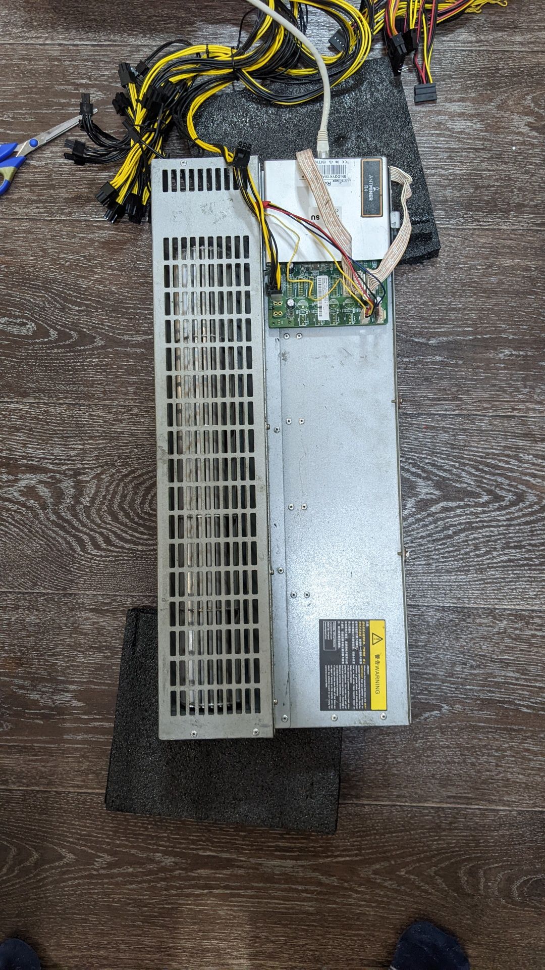 Домашний асик Antminer R4