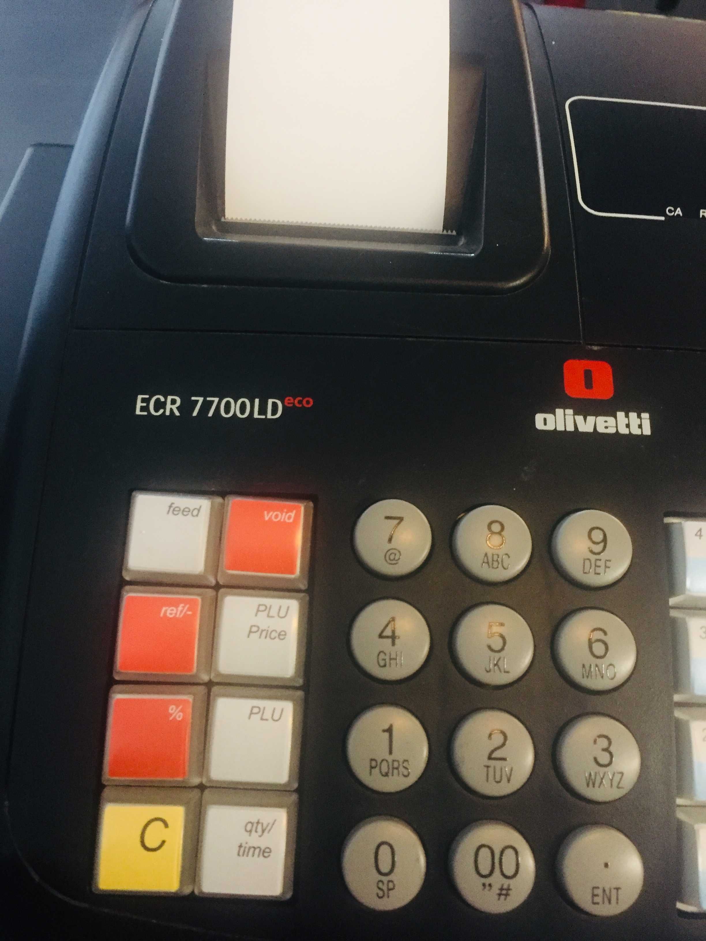 Vendo máquina de registar Olivetti a funcionar