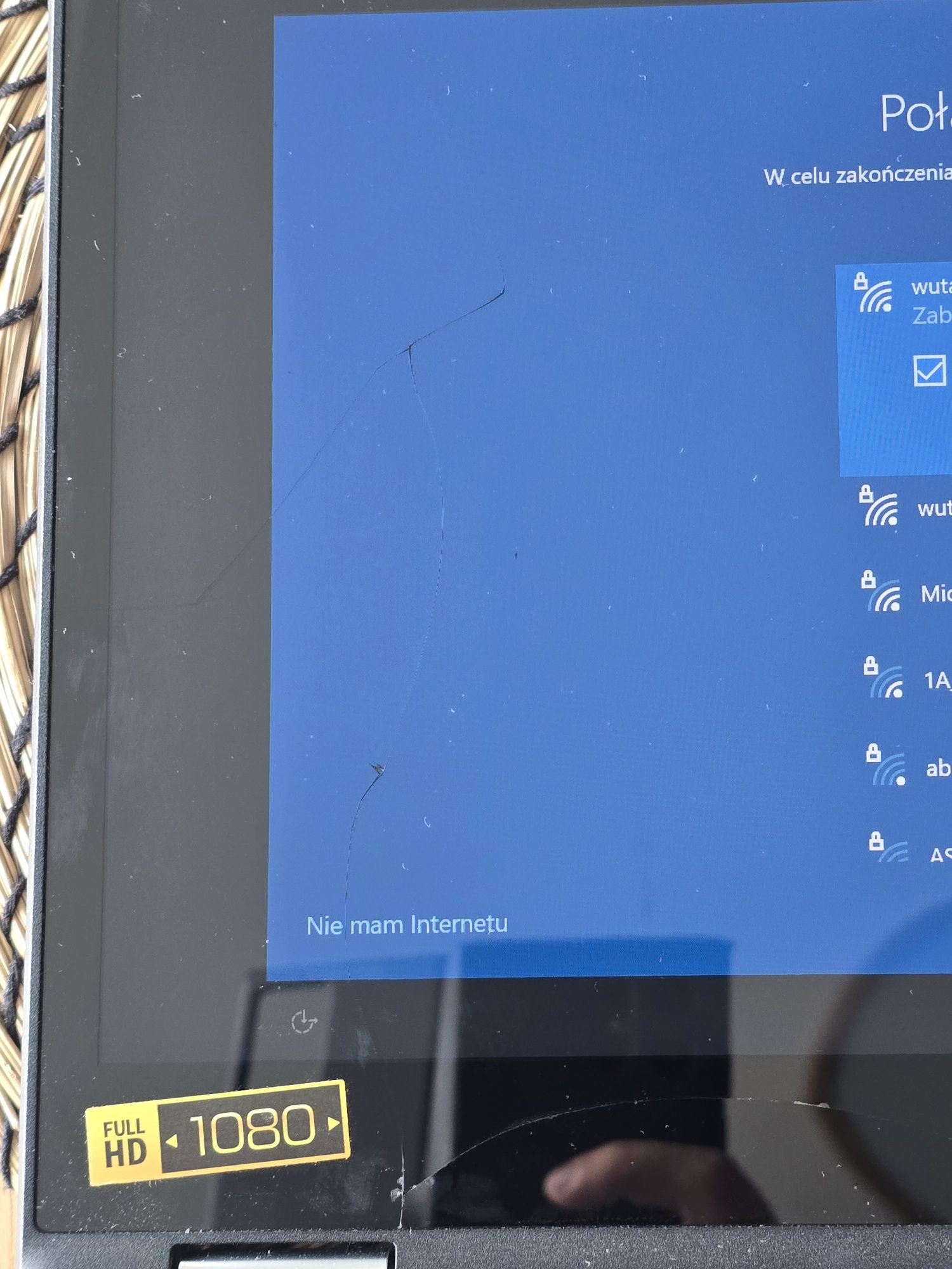Acer spin 3. Zbity ekran. i3 6006U, 8GB, Win10, ssd 128gb.