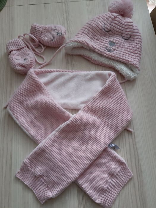 Komplet czapka, szalik, rękawiczki 5/10/15