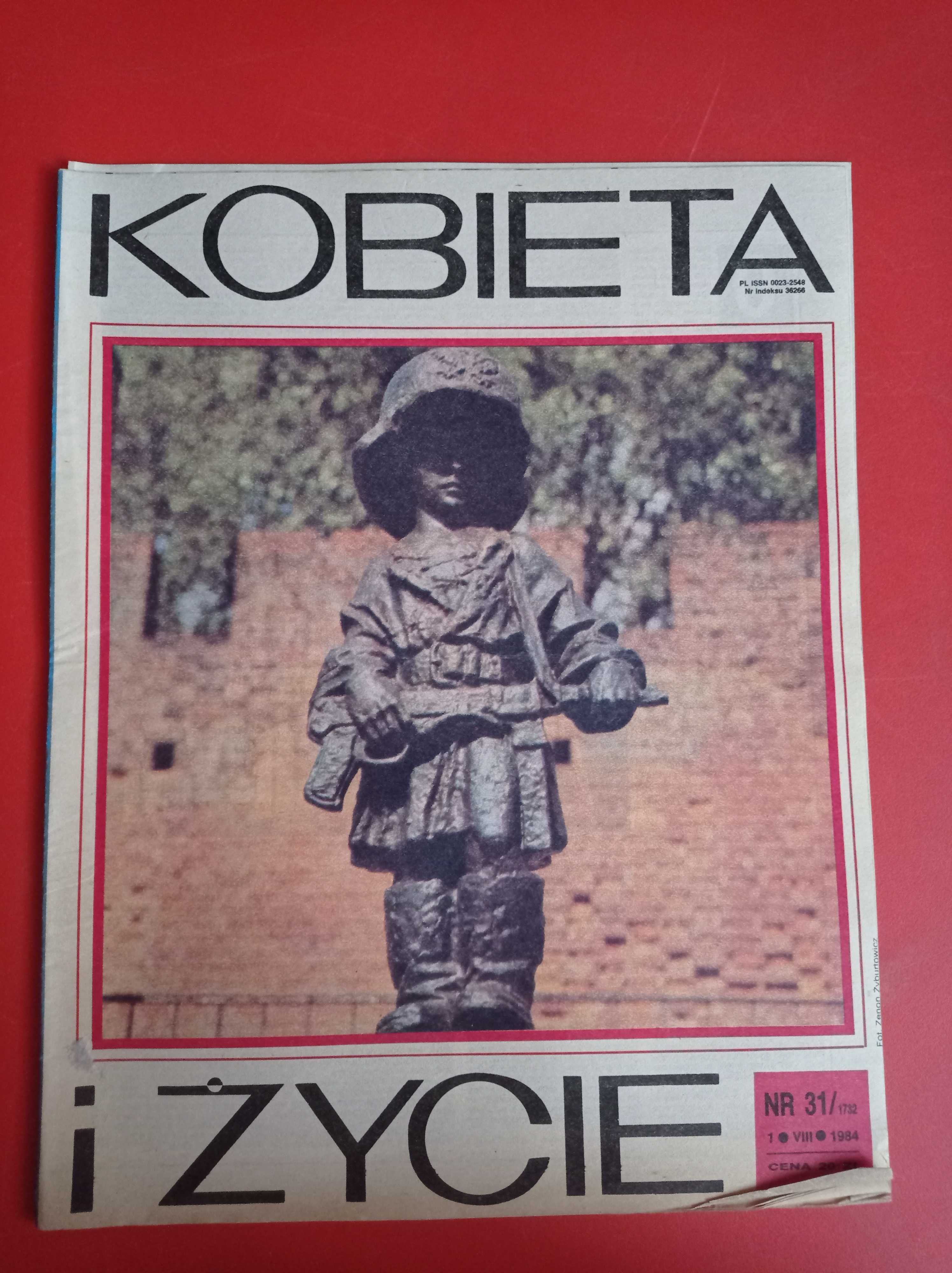 Kobieta i życie, nr 31/1984, 1 sierpnia 1984