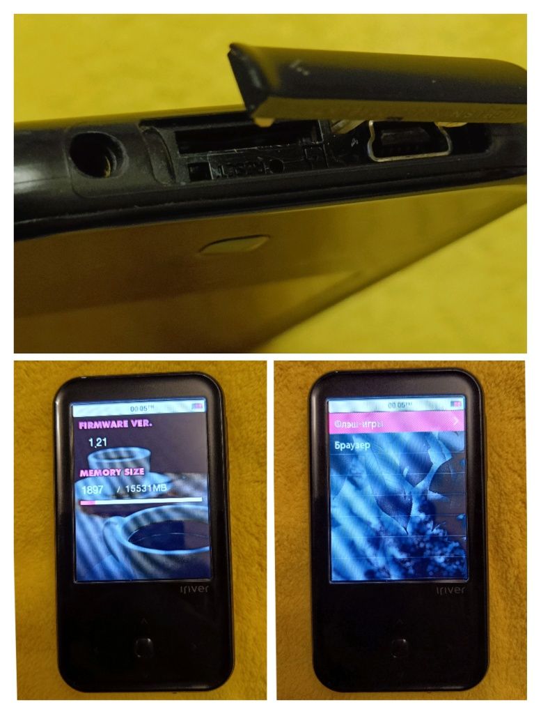 iRiver S100, MP3 / MP4 - плеєр  (16gb.) Original