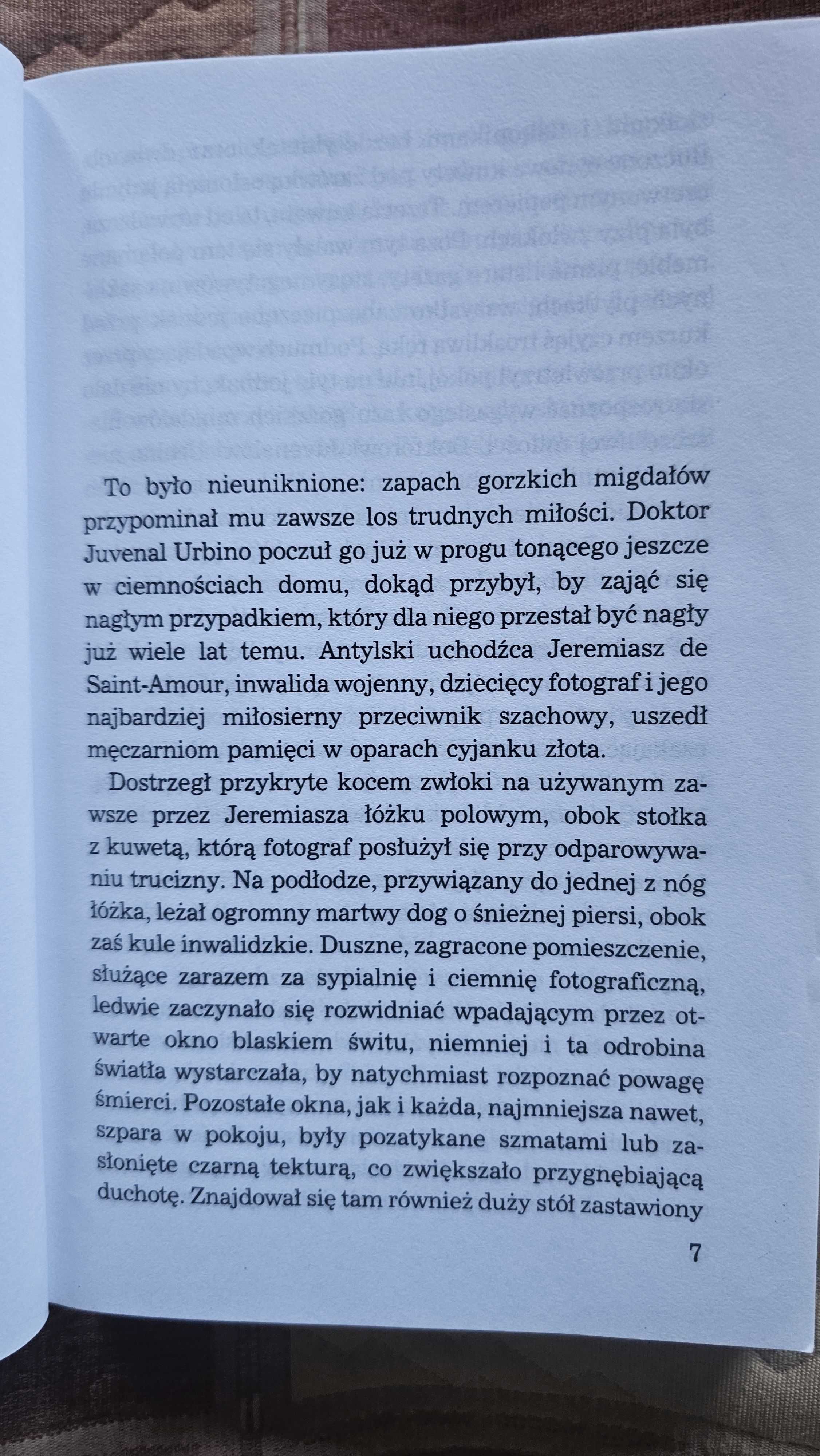 A7 Gabriel Garcia Marquez - Miłość w czasach zarazy 2002