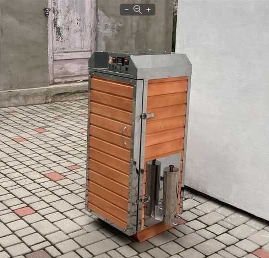 Електрична коптильня 4 в 1холодного гарячого копченя+суш(8/15/25/60кг)