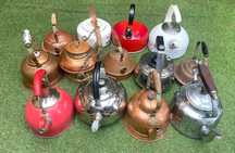 chaleiras antigas para coleção ou decoração