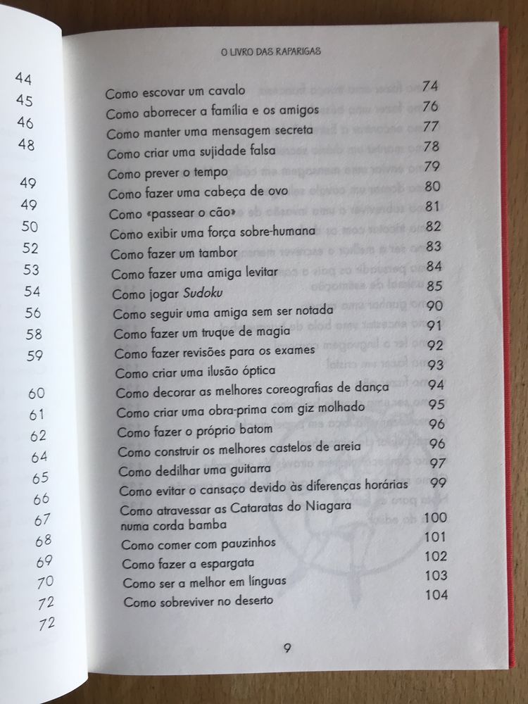 O livro das Raparigas-Como ser a melhor em tudo