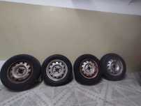 Jantes de ferro com pneus 165/70 R13 para Opel Corsa