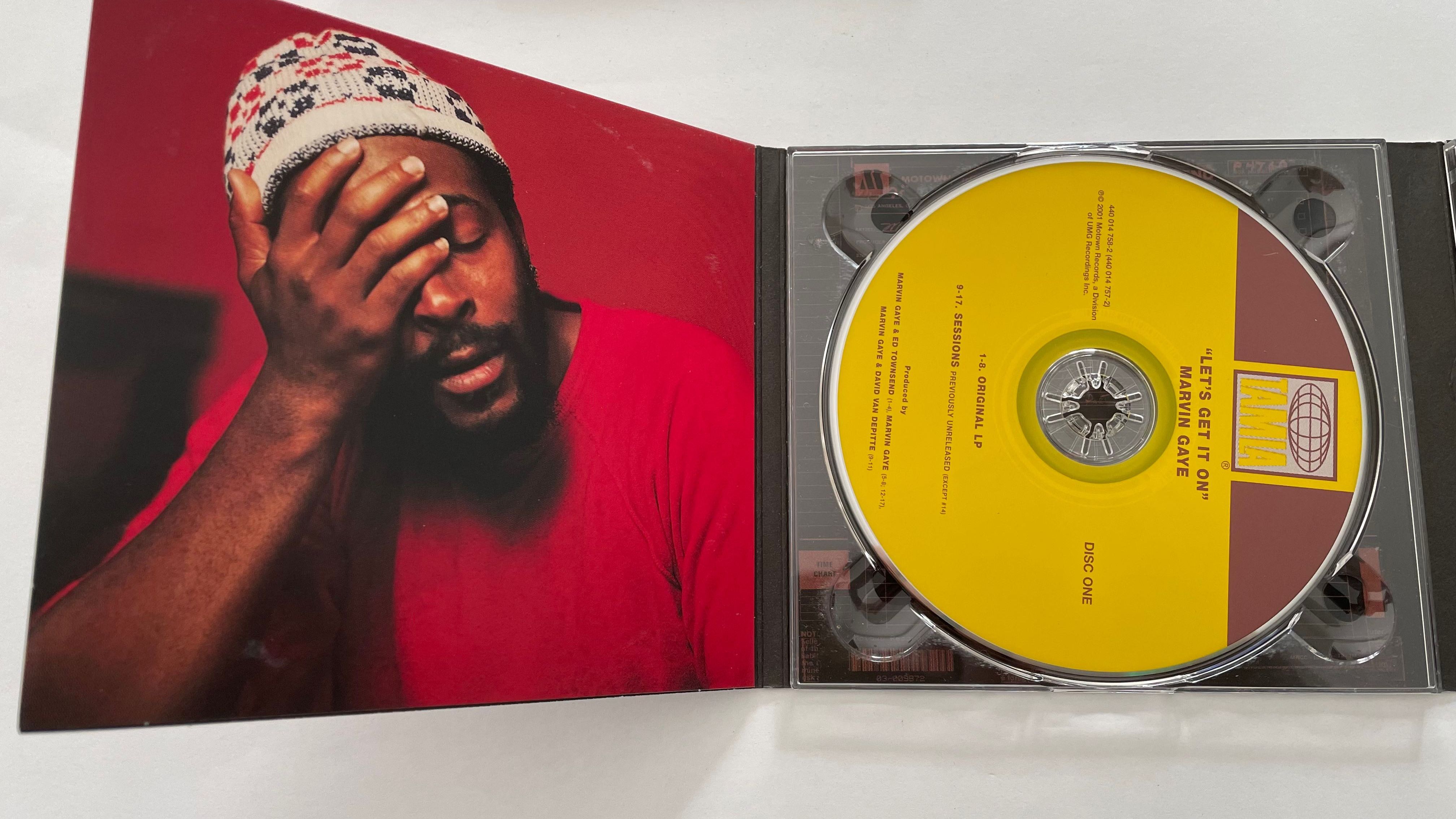 Marvin Gaye ‎– Let's Get It On - 2 cd