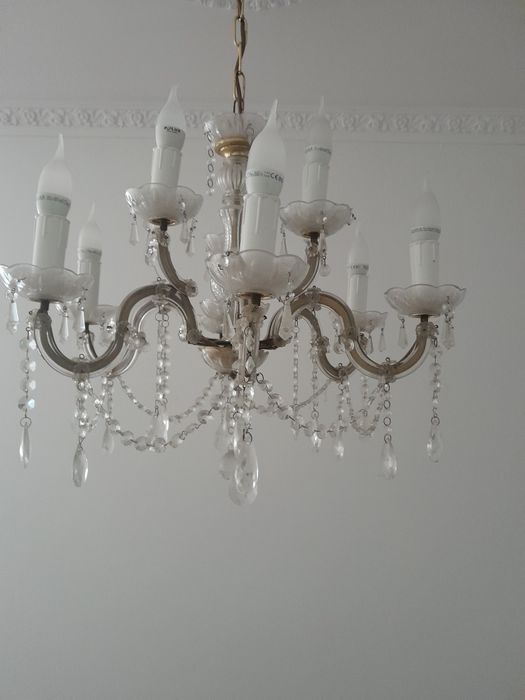 Żyrandol kryształowy