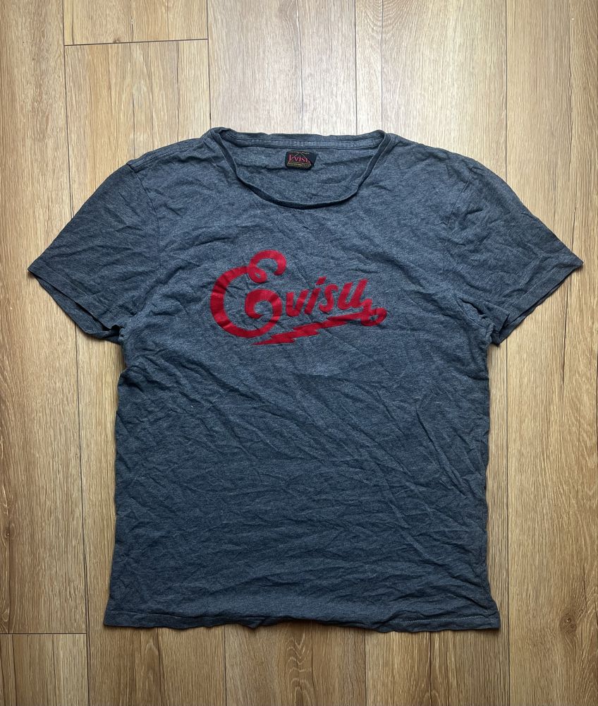 Evisu Koszulka T-shirt Japanese Rap Y2K